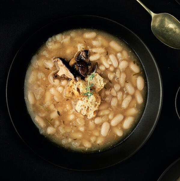 Mushroom Bean Soup